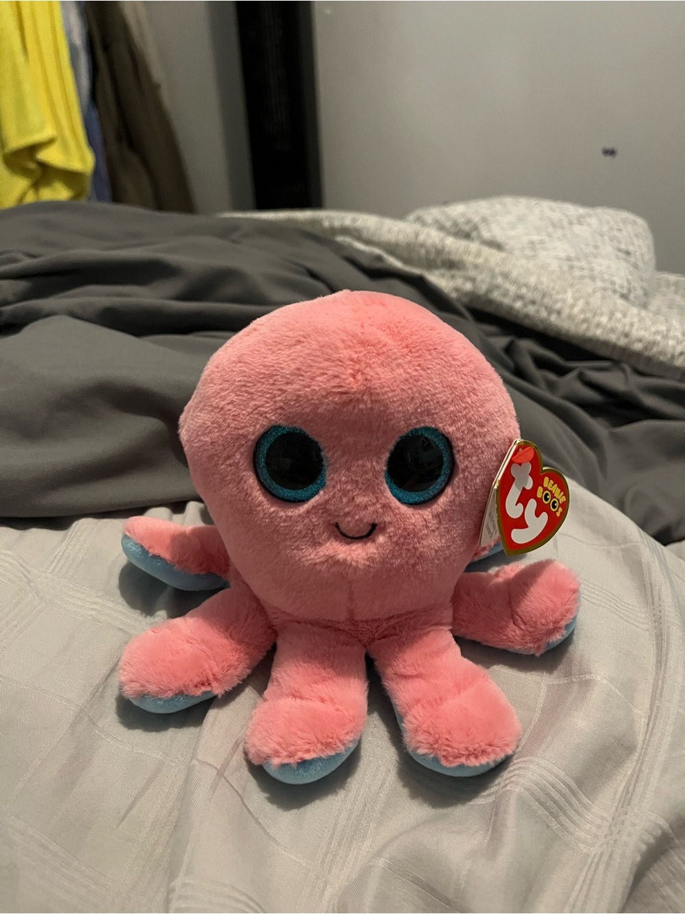 TY BEANIE BOOS OCTOPUS